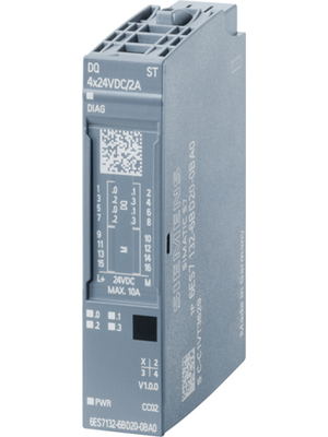 Siemens - 6ES71326BD200BA0 - ET200SP I/O Module, 4 TO, 6ES71326BD200BA0, Siemens