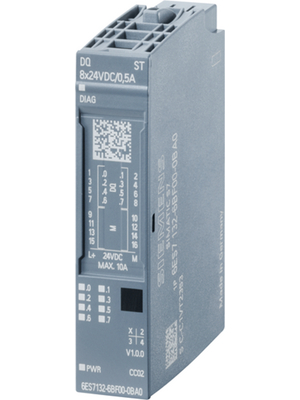 Siemens - 6ES71326BF000BA0 - ET200SP I/O Module, 8 TO, 6ES71326BF000BA0, Siemens