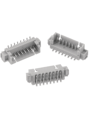 Wrth Elektronik - 653104124022 - Pin header, straight, SMD Pitch1.25 mm Poles 4 WR-WTB 1.25 mm, 653104124022, Wrth Elektronik