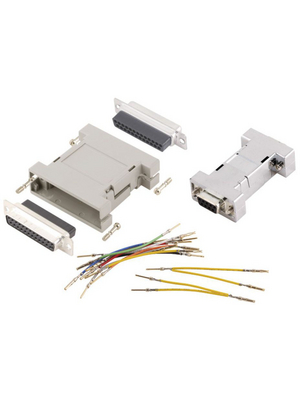 MH Connectors - GA2525FFLGK-RC - D-Sub Gender Changer 25P, GA2525FFLGK-RC, MH Connectors