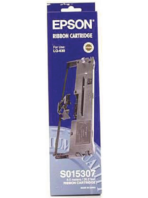 Epson - S015307 - Colour ribbon Nylon black, S015307, Epson