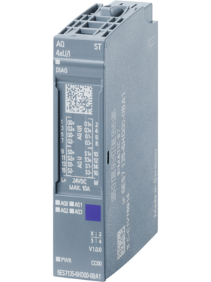 Siemens - 6ES7135-6HD00-0BA1 - ET200SP I/O Module, 4 AO, 6ES7135-6HD00-0BA1, Siemens