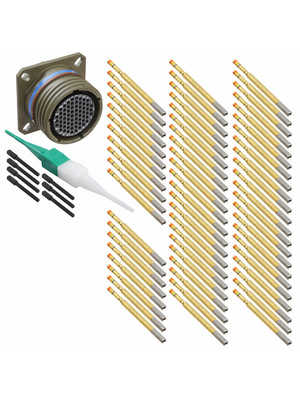 Amphenol - D38999/20WF35SN - Appliance socket with flange 66P, D38999/20WF35SN, Amphenol