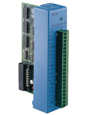 Advantech - ADAM-5051S-AE - 16-Ch DI Module w/ LED 16, ADAM-5051S-AE, Advantech