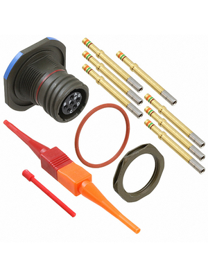 Amphenol - D38999/24WB98SN - Appliance socket, round 6P, D38999/24WB98SN, Amphenol