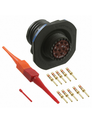 Amphenol - D38999/24WC98PN - Appliance plug, round 10P, D38999/24WC98PN, Amphenol