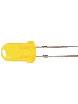 Vishay Telefunken - TLHY 5400 - LED 5 mm (T13/4) yellow, TLHY 5400, Vishay Telefunken