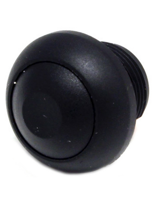 Taiway - R18-B4P-M3-K - Push-button Switch black, R18-B4P-M3-K, Taiway