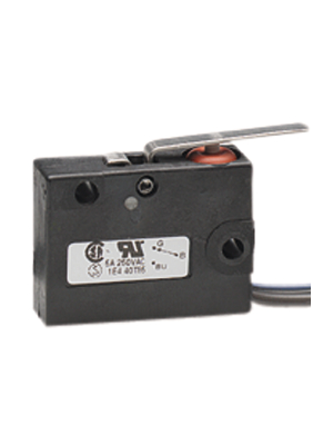 Burgess - V3SY1UL - Micro switch 5 AAC Flat lever N/A 1 change-over (CO), V3SY1UL, Burgess