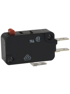 Omron Electronic Components - VX-5-1A2 - Micro switch 5 A Plunger N/A 1 change-over (CO), VX-5-1A2, Omron Electronic Components