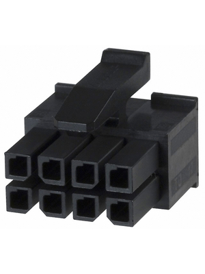 TE Connectivity - 794617-8 - Crimp housing Pitch3 mm Poles 2 x 4 MATE-N-LOK Micro, 794617-8, TE Connectivity