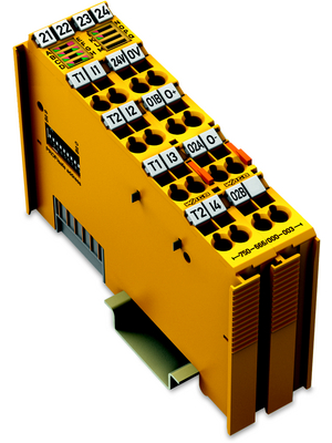Wago - 750-666/000-003 - Digital I/O Module, 4 DI, 4 TO, 750-666/000-003, Wago