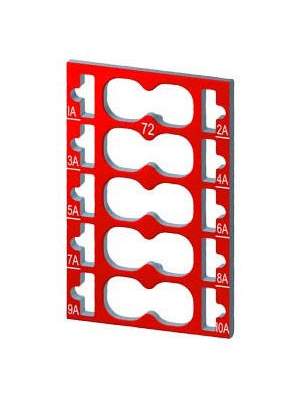 Siemens - 6ES7193-6CP72-2AA0 - ET200SP Colour Coding Plate red, 6ES7193-6CP72-2AA0, Siemens