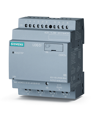 Siemens - 6ED1052-2FB00-0BA8 - Logic module LOGO!8 230RCEO, 8 DI, 4 RO, 6ED1052-2FB00-0BA8, Siemens