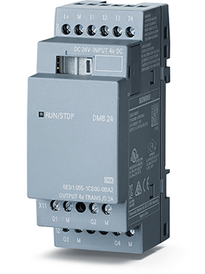 Siemens - 6ED10551CB000BA2 - Expansion Module LOGO!8, 4 DI, 4 TO, 6ED10551CB000BA2, Siemens