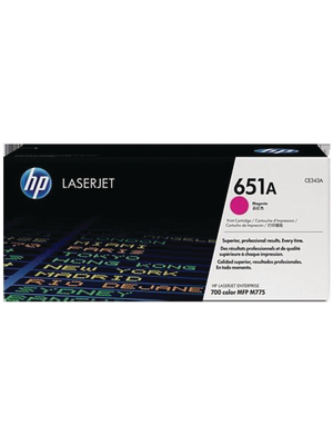 Hewlett Packard (DAT) - CE343A - Toner 651A magenta, CE343A, Hewlett Packard (DAT)