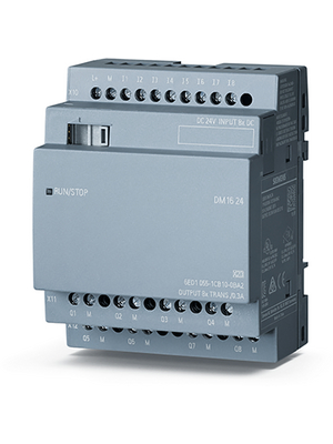 Siemens - 6ED10551CB100BA2 - Expansion Module LOGO!8, 8 DI, 8 TO, 6ED10551CB100BA2, Siemens