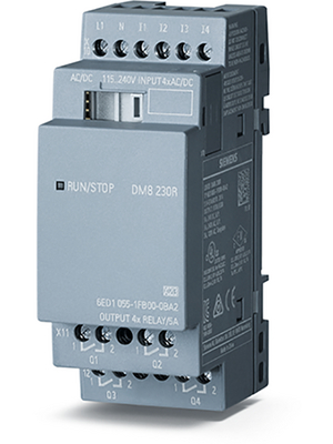 Siemens - 6ED10551FB000BA2 - Expansion Module LOGO!8, 4 DI, 4 RO, 6ED10551FB000BA2, Siemens