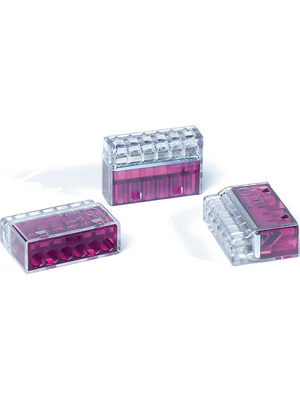 HellermannTyton - HECP-6 - Socket terminal Poles=6, 0.5...2.5 mm2 - 148-90004, HECP-6, HellermannTyton