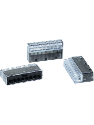 HellermannTyton - HECP-8 - Socket terminal Poles=8, 0.5...2.5 mm2 - 148-90005, HECP-8, HellermannTyton