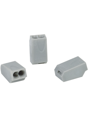 HellermannTyton - HECE-2 - Socket terminal Poles=2, 1...2.5 mm2 - 148-90006, HECE-2, HellermannTyton