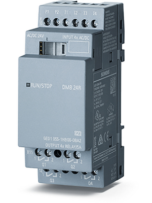 Siemens - 6ED10551HB000BA2 - Expansion Module LOGO!8, 4 DI, 4 RO, 6ED10551HB000BA2, Siemens