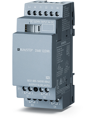 Siemens - 6ED10551MB000BA2 - Expansion Module LOGO!8, 4 DI, 4 RO, 6ED10551MB000BA2, Siemens