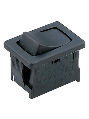 Marquardt - 1808.2102 - Rocker switch 1P 6 A 250 VAC, 1808.2102, Marquardt