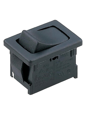 Marquardt - 1801.1121 - Rocker switch 1P 12 A 250 VAC, 1801.1121, Marquardt