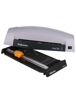 Fellowes - 5710001 - Hobby and Craft Pack (Lunar A4 laminator & Neutron A4 guillotine), 5710001, Fellowes