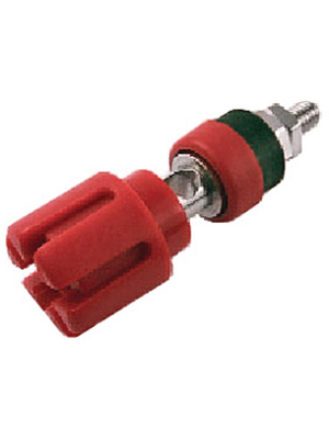 Cliff - TP6/S RED - Binding post ? 4 mm red, TP6/S RED, Cliff