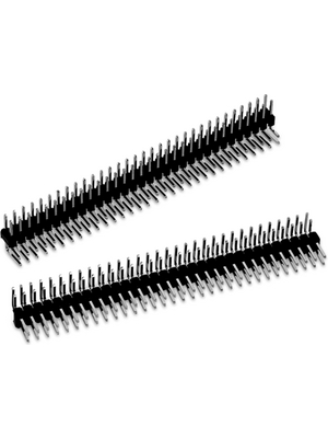Wrth Elektronik - 61301021021 - Pin header 10P Male 10 Double row / 90 / without shroud, 61301021021, Wrth Elektronik