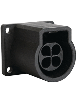 Souriau - UTL0103G1S - Appliance socket with flange Poles 3+PE, UTL0103G1S, Souriau