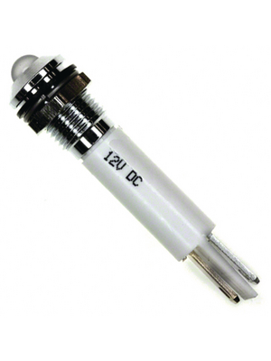Apem - Q8P1CXXW12E - LED Indicator white 12 VDC, Q8P1CXXW12E, Apem