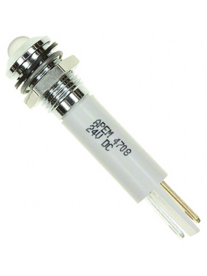 Apem - Q8P1CXXW24E - LED Indicator white 24 VDC, Q8P1CXXW24E, Apem