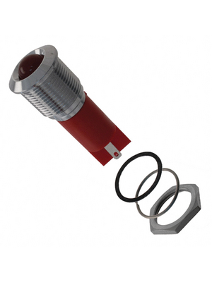 Apem - Q16P1CXXR12E - LED Indicator red 12 VDC, Q16P1CXXR12E, Apem