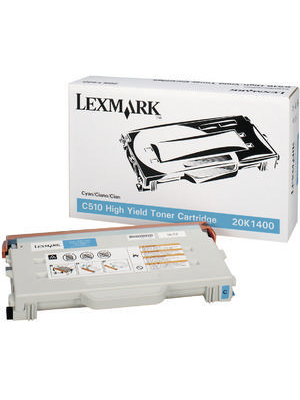 Lexmark - 20K1400 - Toner Cyan, 20K1400, Lexmark