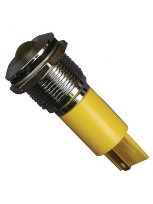 Apem - Q16P1CXXY12E - LED Indicator yellow 12 VDC, Q16P1CXXY12E, Apem