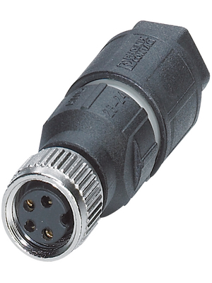 Phoenix Contact - SACC-M 8FS-4QO-0,25-M - Cable socket M8 Poles 4, SACC-M 8FS-4QO-0,25-M, Phoenix Contact