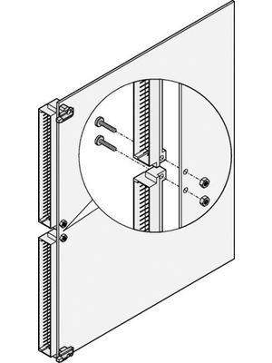 Pentair Schroff - 24812-600 - Mounting part, 24812-600, Pentair Schroff