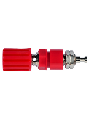 Schtzinger - POL 6718 / RT - Binding post ? 4 mm red, POL 6718 / RT, Schtzinger