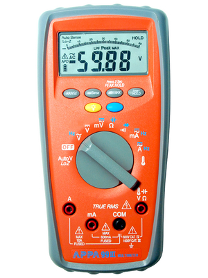 Appa - APPA 99III - Multimeter digital TRMS AC+DC 6000 digits 1000 VAC 1000 VDC 10 ADC, APPA 99III, Appa