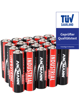 Ansmann - 1502-0002 - Primary battery 1.5 V LR6/AA Pack of 20 pieces, 1502-0002, Ansmann