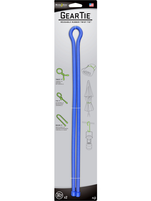 Nite Ize - GEAR TIE 32-BLUE - Gear Tie 32" Blue, GEAR TIE 32-BLUE, Nite Ize