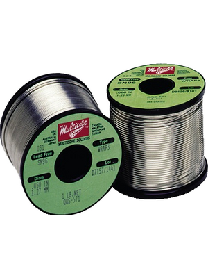 Multicore - 583729 - Solder wire Sn95.5/Ag3.8/Cu0.7 250 g 0.5 mm, 583729, Multicore