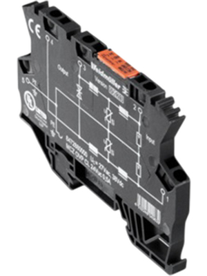 Weidmller - MCZ OVP CL 24VDC 0,5A - Surge voltage arrester and protection 0.5 A Tension clamp connection, MCZ OVP CL 24VDC 0,5A, Weidmller