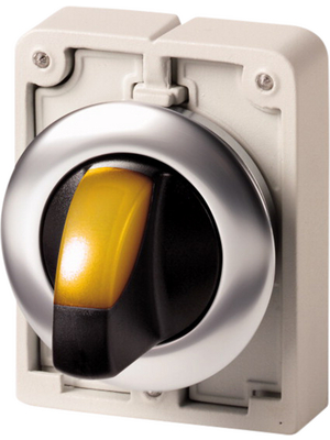 Eaton - M30C-FWRLK3-Y - Selector switch actuator, M30C-FWRLK3-Y, Eaton