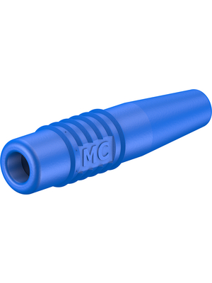 Staeubli Electrical Connectors - KT410-L BLUE - Insulation ? 4 mm blue CAT I N/A, KT410-L BLUE, St?ubli Electrical Connectors