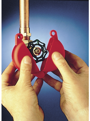 Brady - 065560 - Gate valve lockout PP 25-64 mm, 065560, Brady