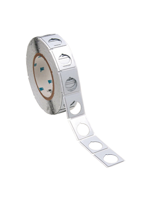 Brady - THTEP-05-7593-SV - Labels, silver, 30x40mm 40 mm 30 mm 750 p. silver, THTEP-05-7593-SV, Brady